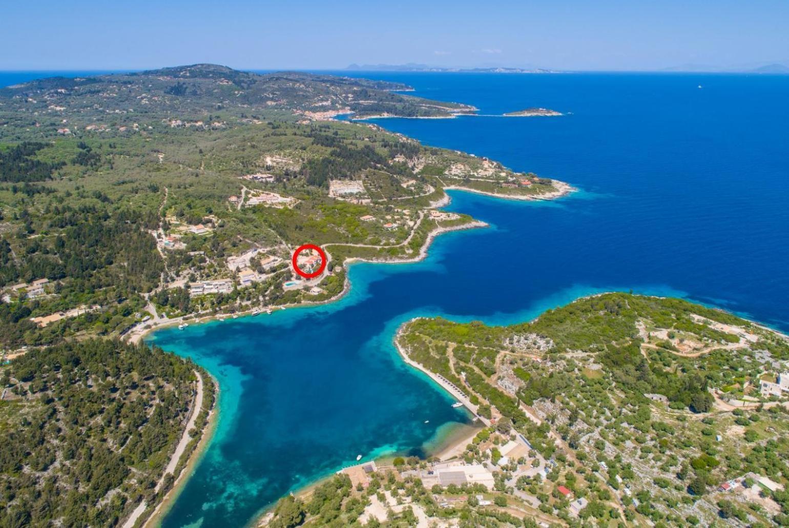 Dolphin Villa 1 Porto Ozias Zewnętrze zdjęcie