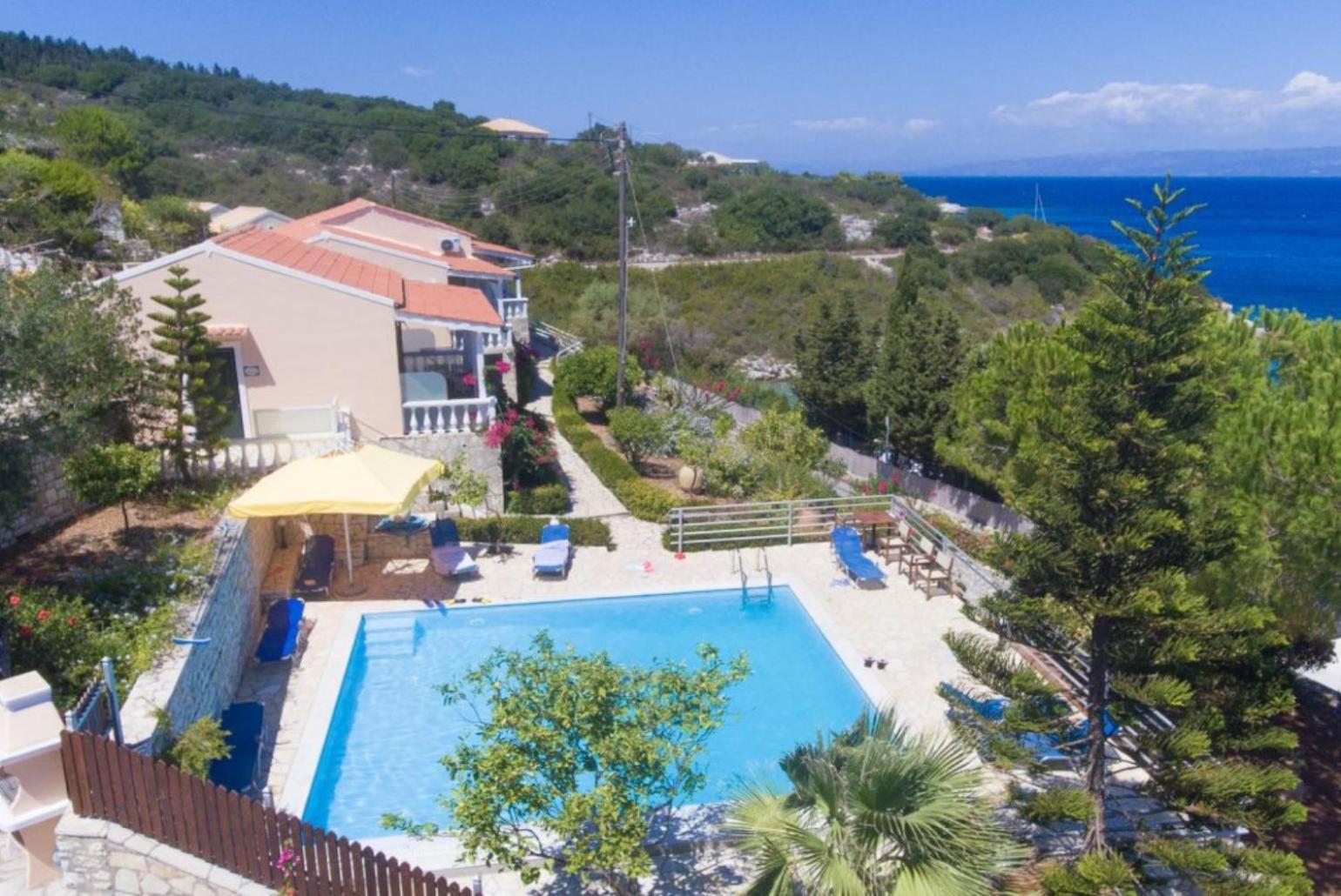 Dolphin Villa 1 Porto Ozias Zewnętrze zdjęcie